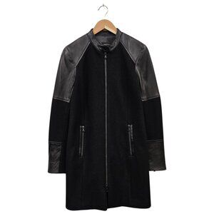 Danier Wool and Leather Jacket (Size: 3XS)